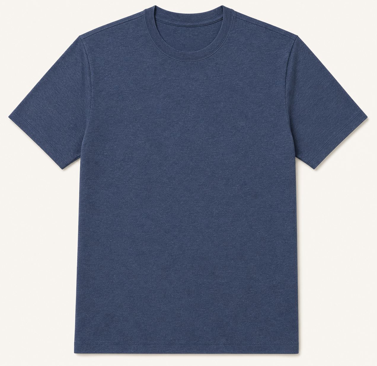 Blue sample Berry Blanks T-shirt development sample