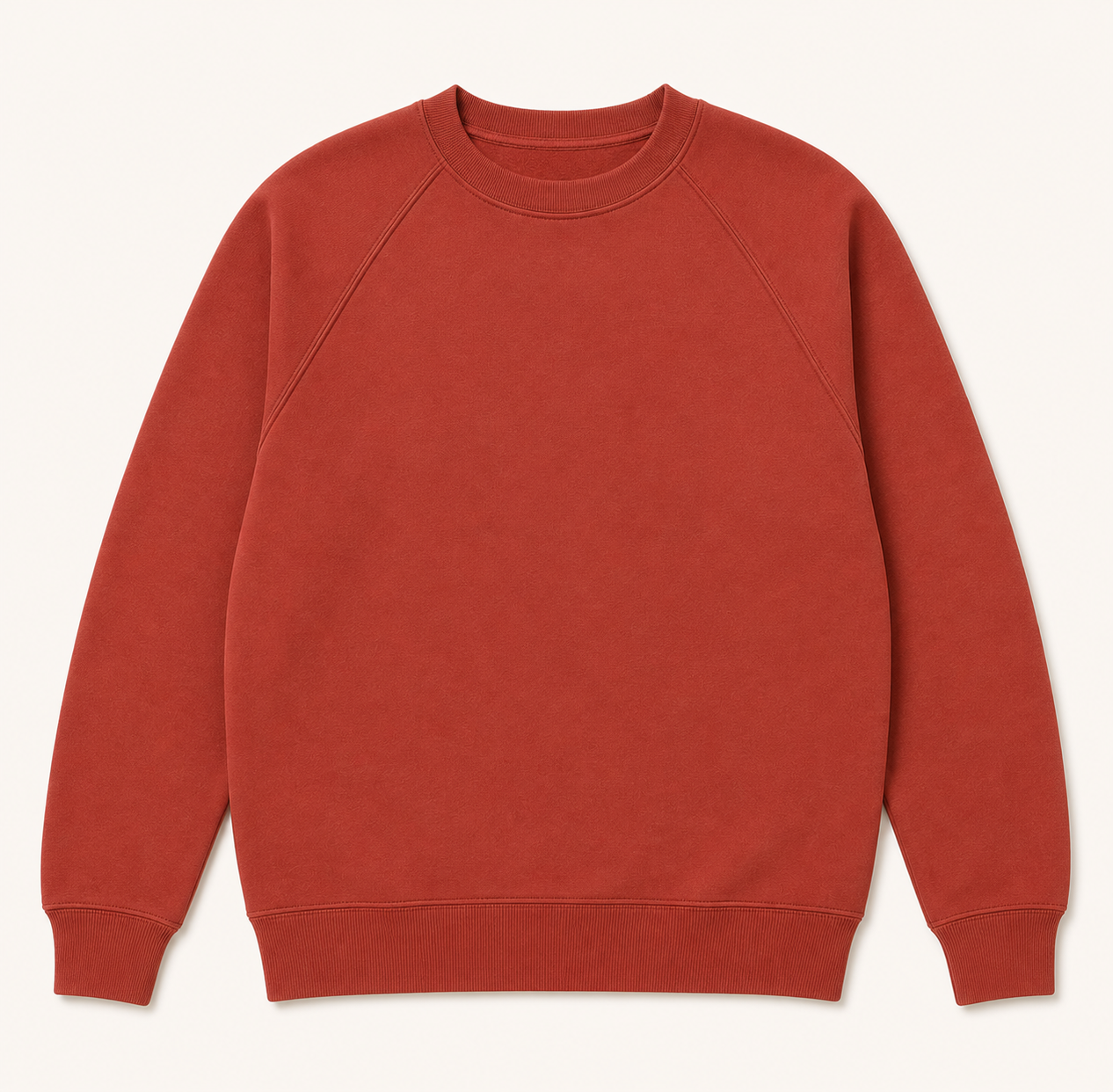 Raglan crewneck Berry Blanks T-shirt development sample